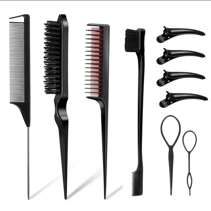 10pc hair comb set