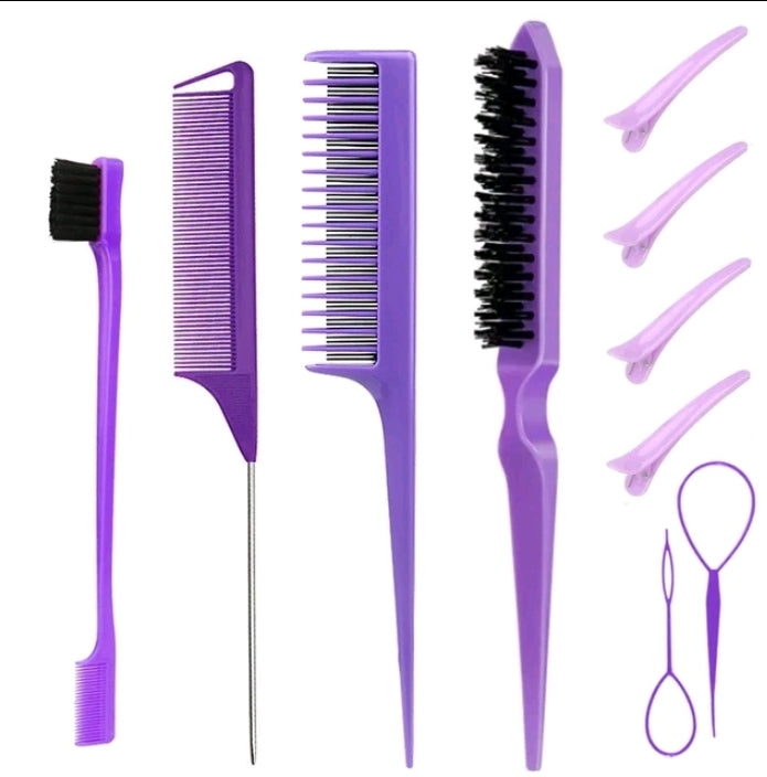 10pc hair comb set