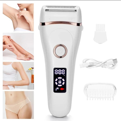 Usb rechargeable womans painless electric epilator