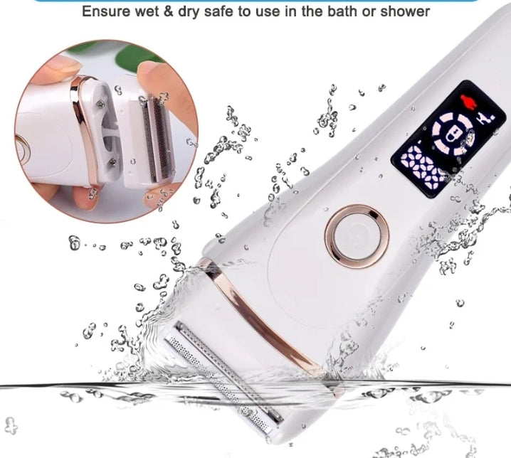 Usb rechargeable womans painless electric epilator