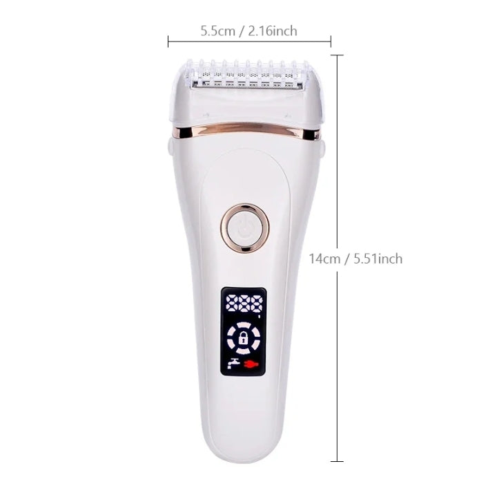 Usb rechargeable womans painless electric epilator