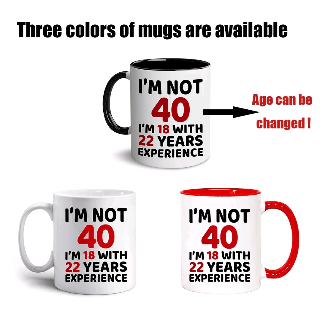 Age coffee mug