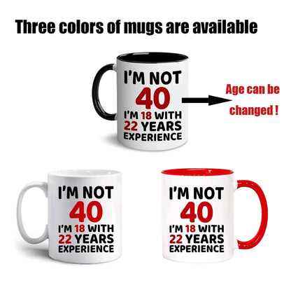 Age coffee mug