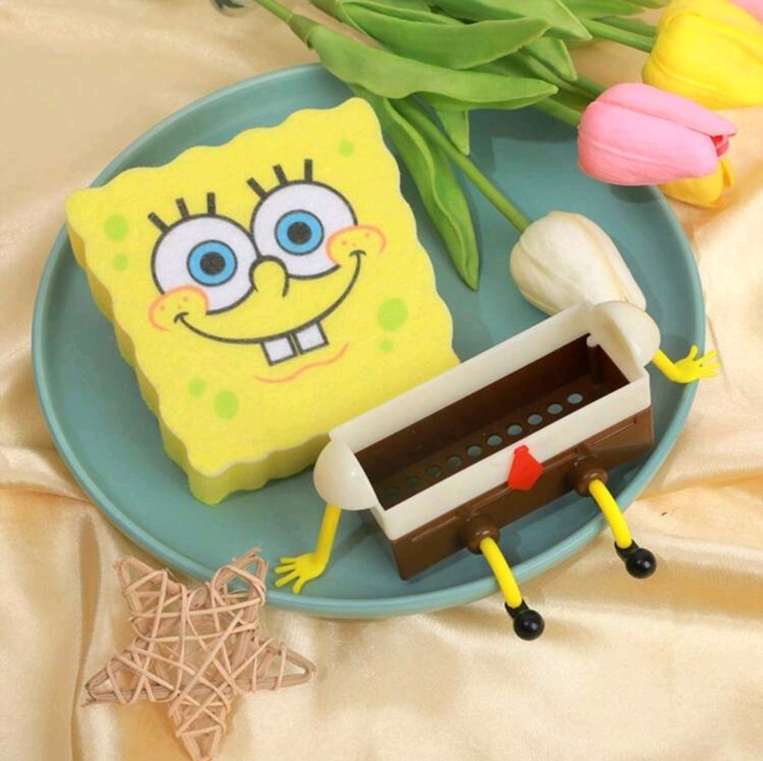 Sponge & sponge holder