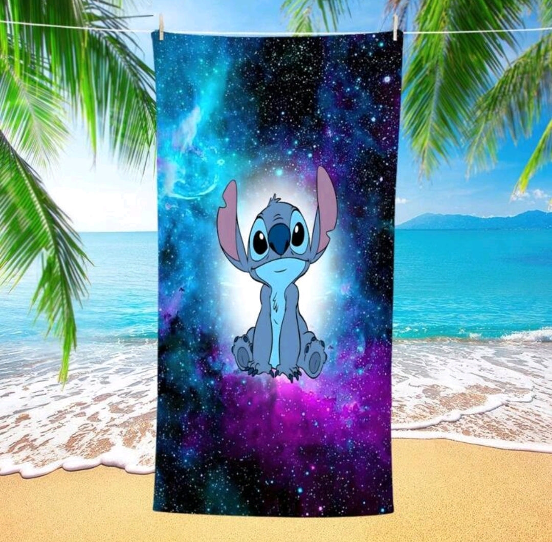 Alien beach towel