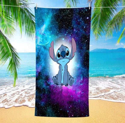 Alien beach towel