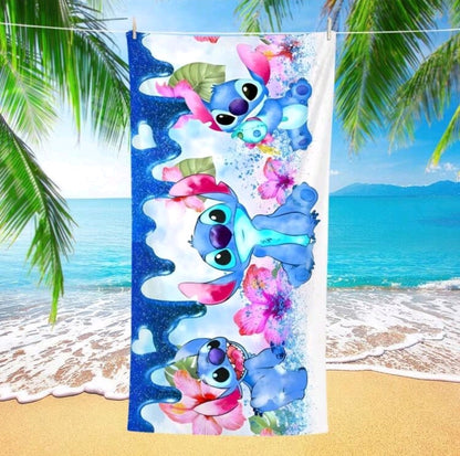 Alien beach towel