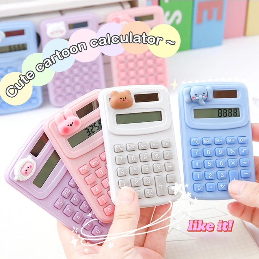 Portable mini cute calculator