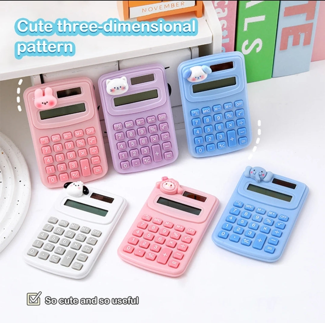 Portable mini cute calculator