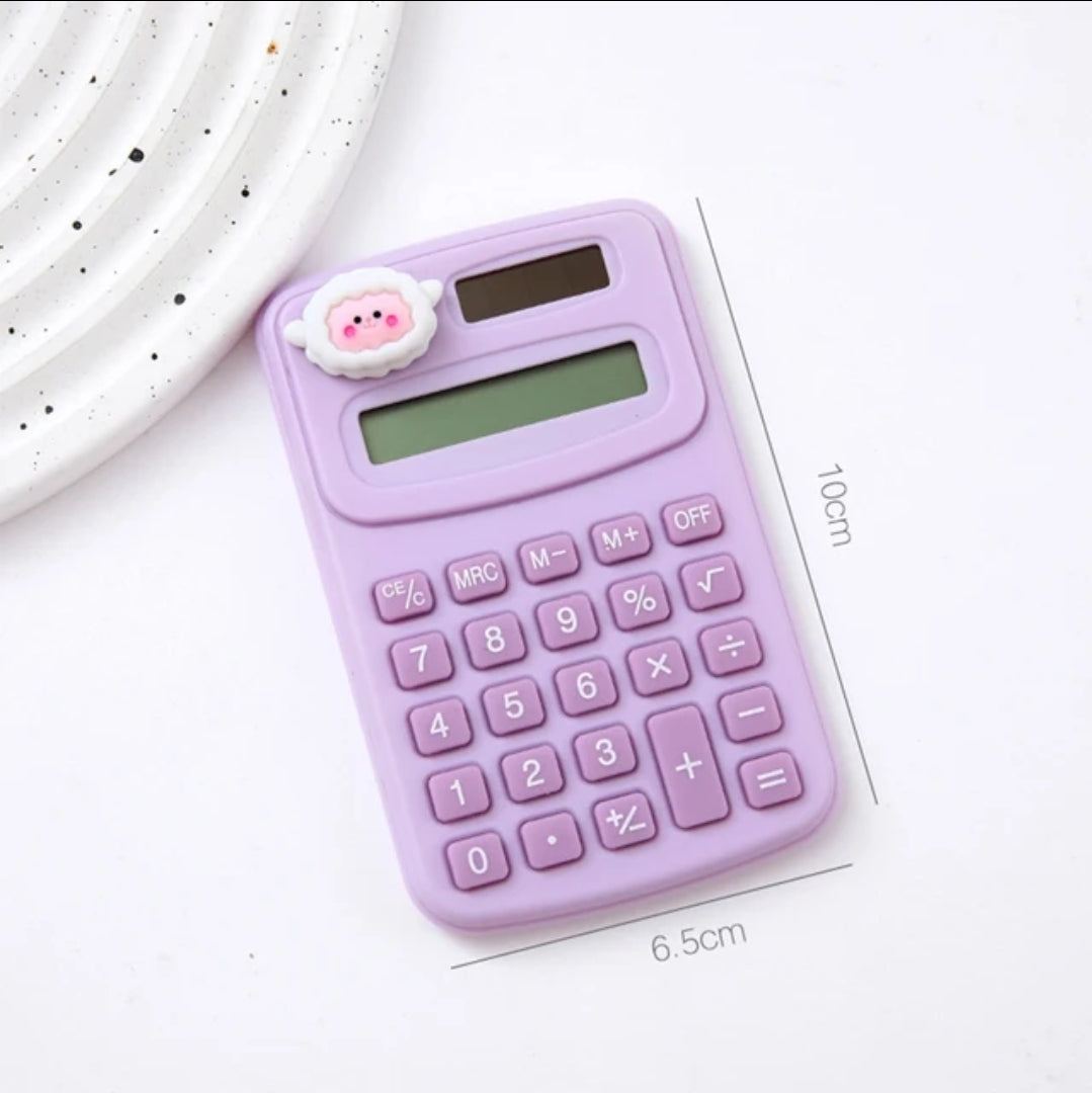 Portable mini cute calculator