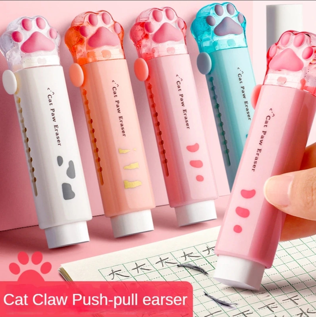 Picked at random cat paw rubber