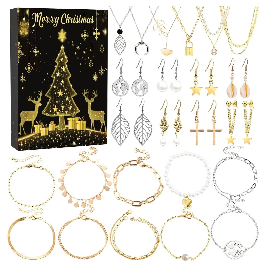 Jewellery advent calendar