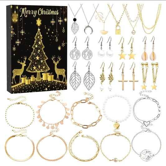 Jewellery advent calendar