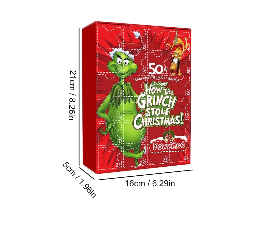 Grinch advent calendar