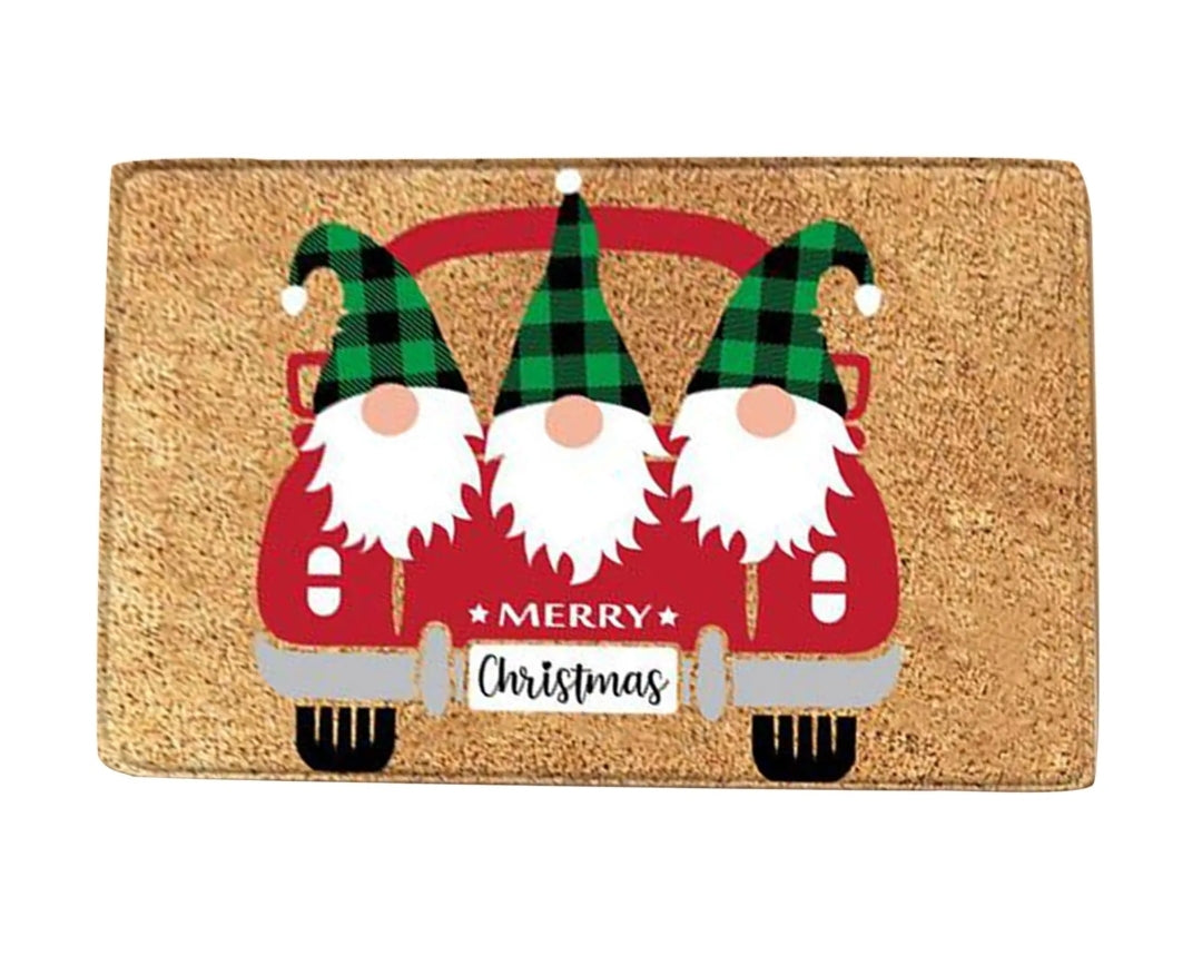 Christmas door mat