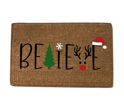 Christmas door mat