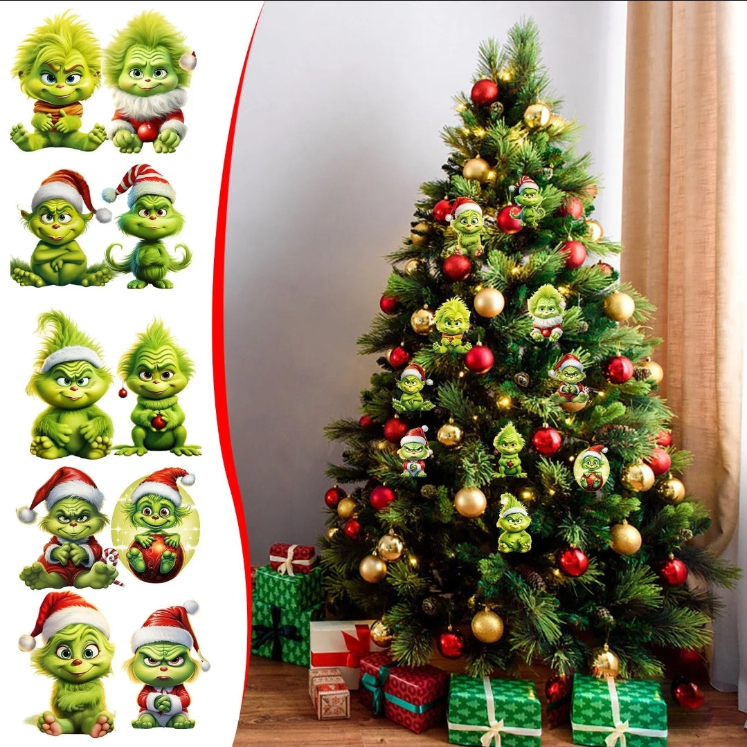 Grinch tree decoration