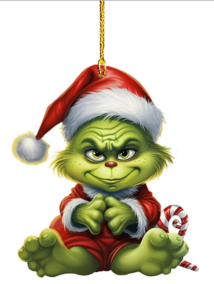 Grinch tree decoration