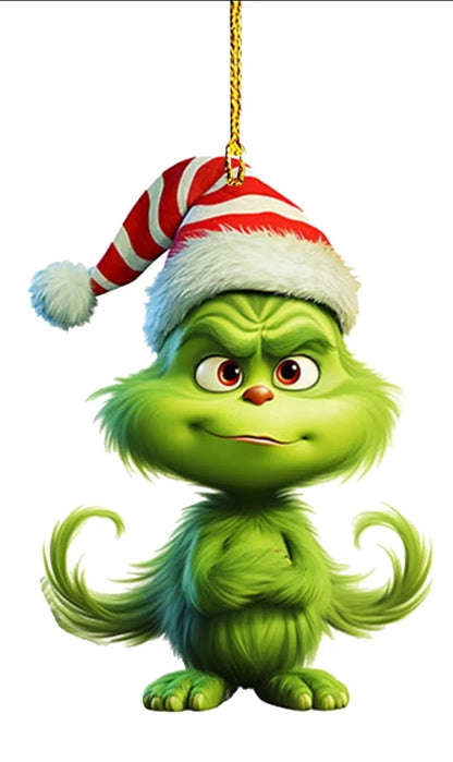 Grinch tree decoration