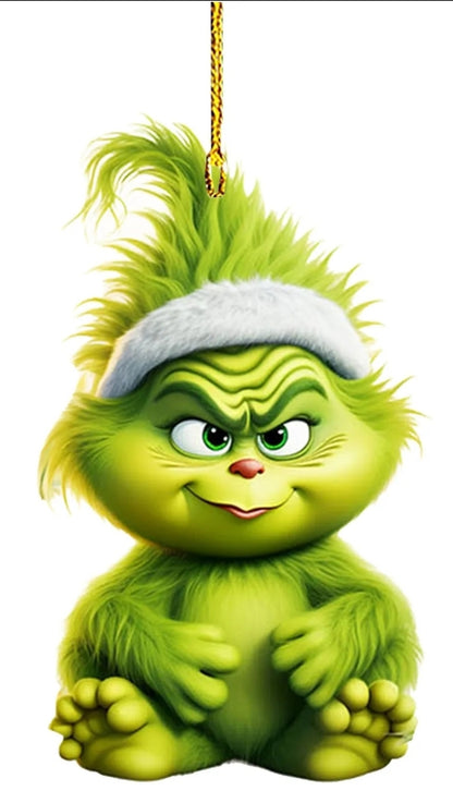 Grinch tree decoration