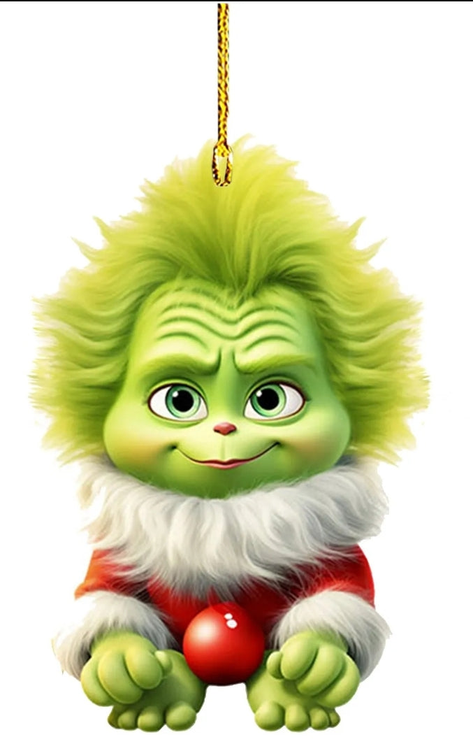 Grinch tree decoration