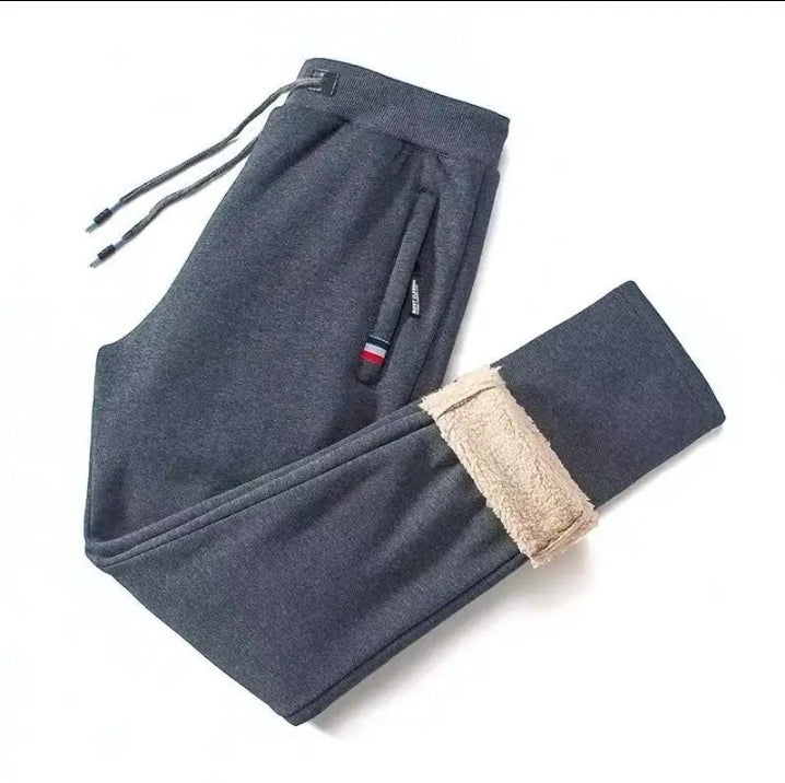 Mens warm casual sweat pants