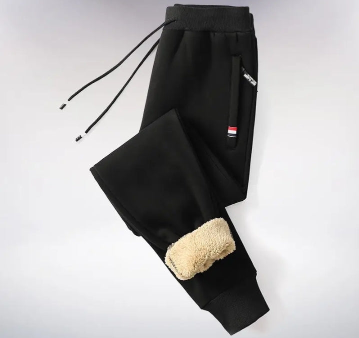 Mens warm casual sweat pants