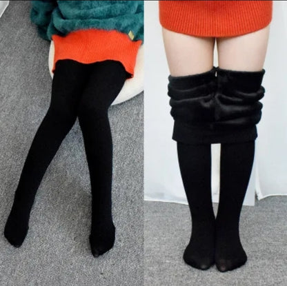 Childrens fleeced tights