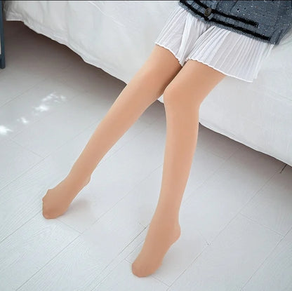 Childrens fleeced tights