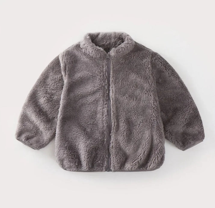 Children's teddy fleeced coat