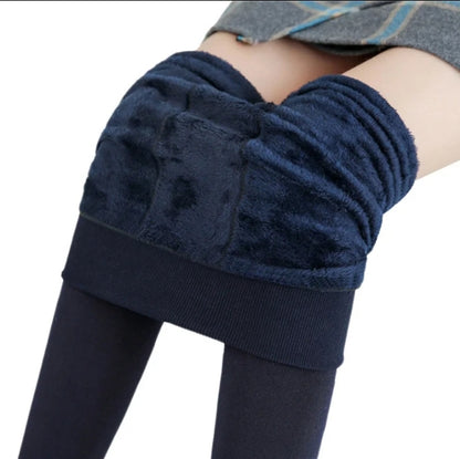 Womens winter fleeced leggings