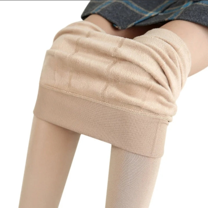 Womens winter fleeced leggings