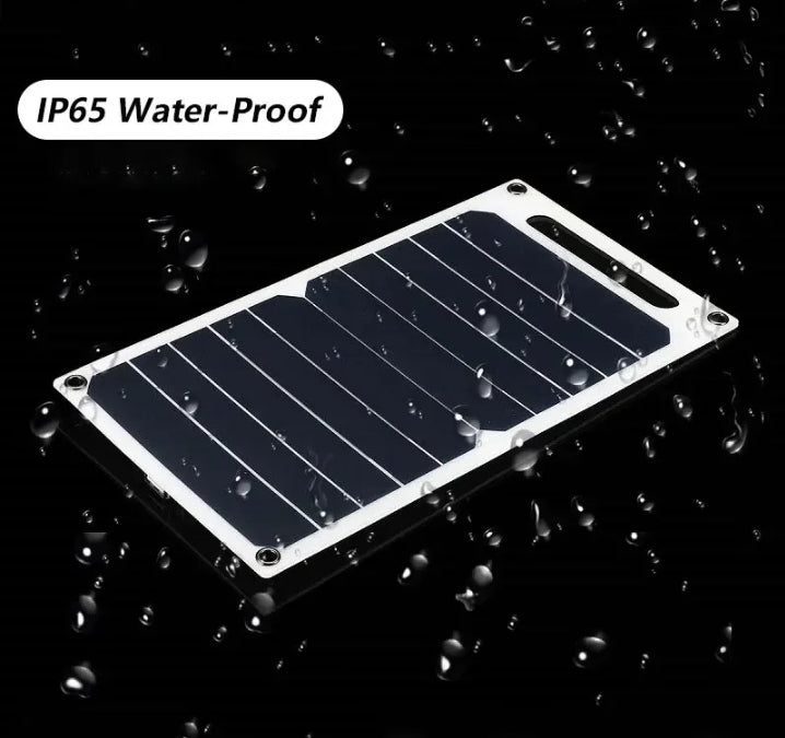 30W USB Solar panel outdoor hiking and camping portable battery waterproof