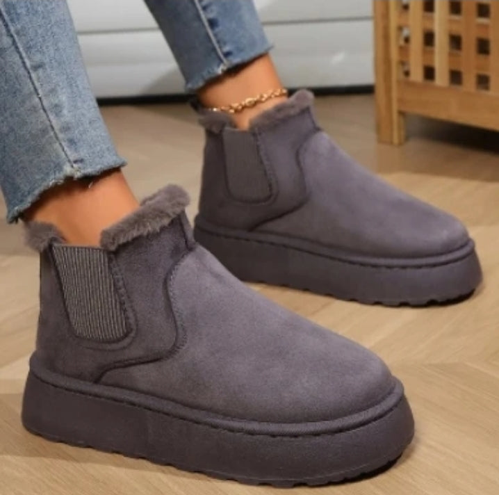 Womens winter short ankle boots