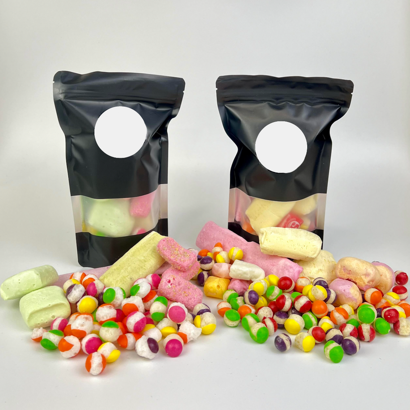 2 x Freeze Dried Mix Bags, Candy Mix & Sour Mix - Halal & Vegetarian