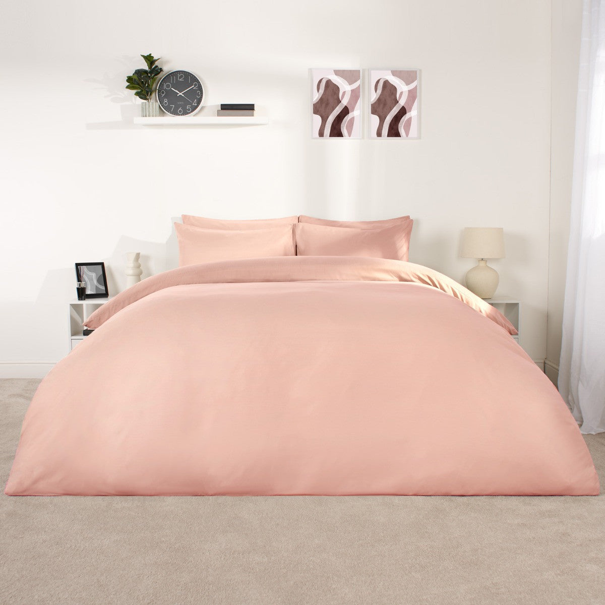 Plain bedding sets