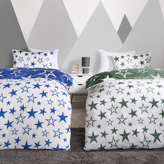 Reversible twin pack bedding