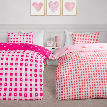 Reversible twin pack bedding