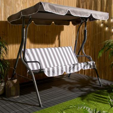 3 Seater Swing Bench With Canopy