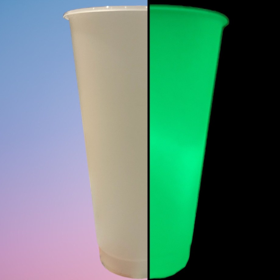 Frosted 24oz Glow in the dark Blank Tumblers