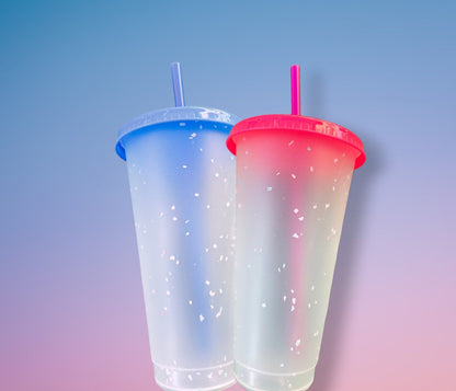 Confetti colour changing 24oz Tumblers | 2 Colours available