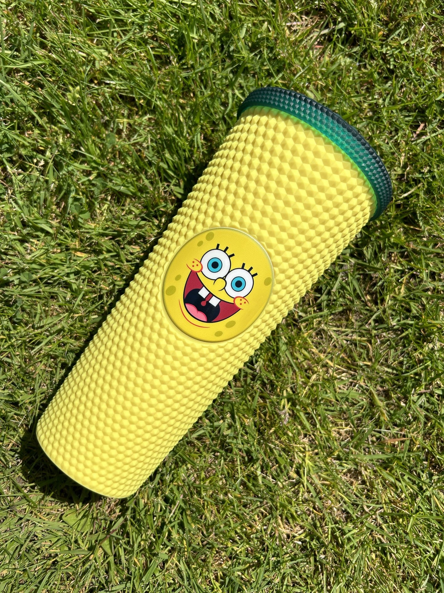 Studded Sunshine: SpongeBob Edition Tumbler