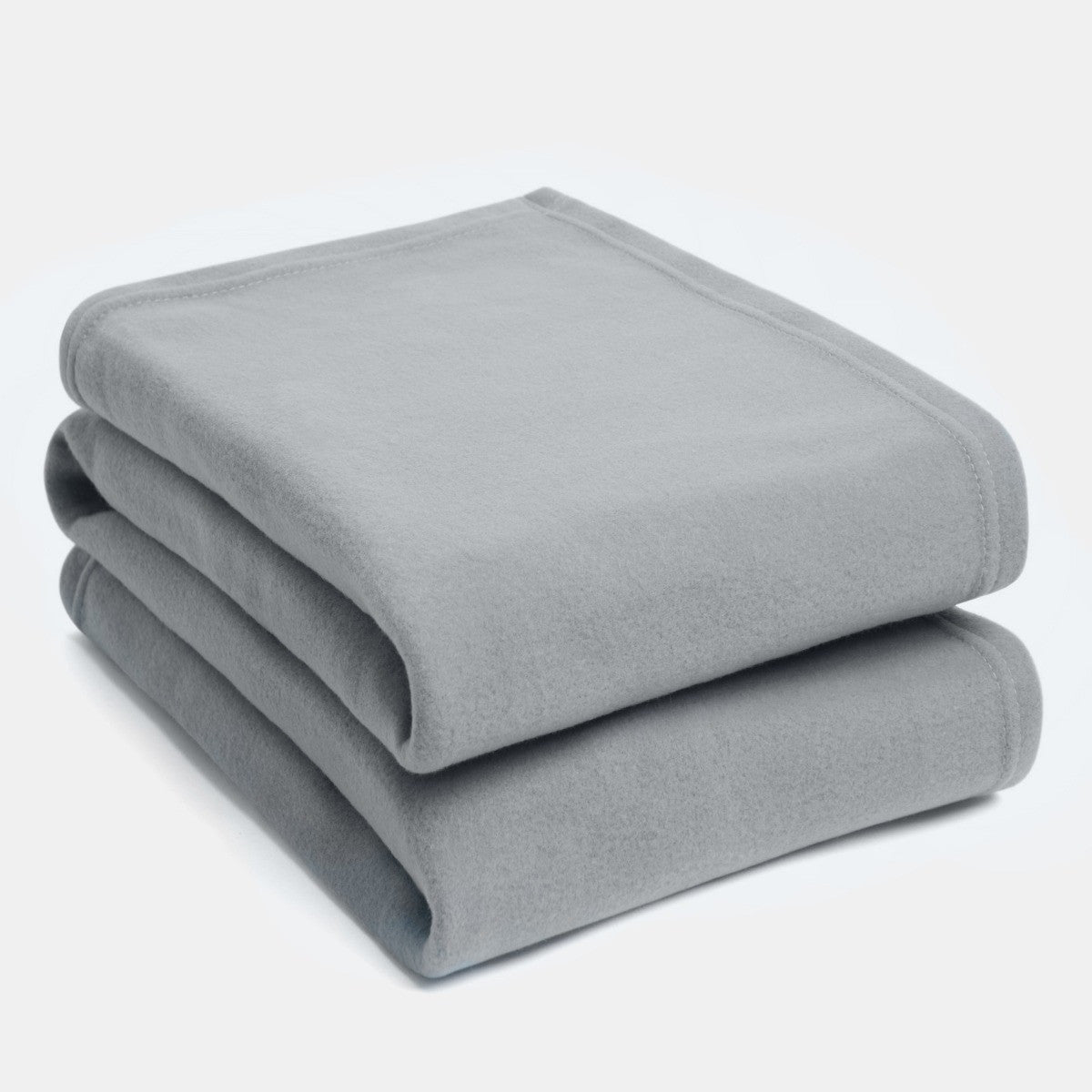 Plain fleece throw